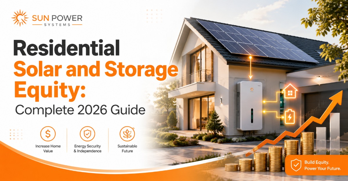 Residential Solar and Storage Equity Complete 2026 Guide