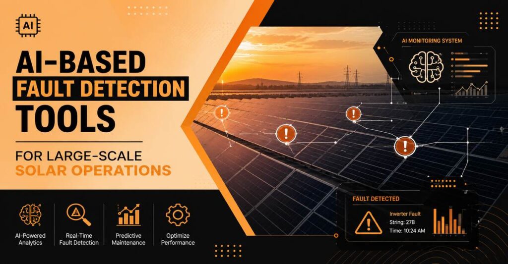 AI-Based Fault Detection Tools for Large-Scale Solar Operations