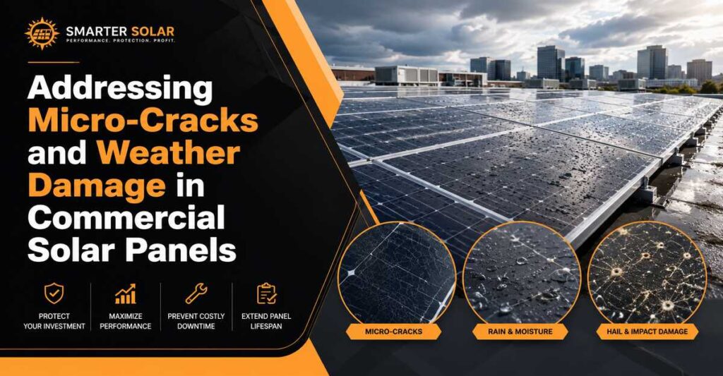 Addressing Micro-Cracks and Weather Damage in Commercial Solar Panels