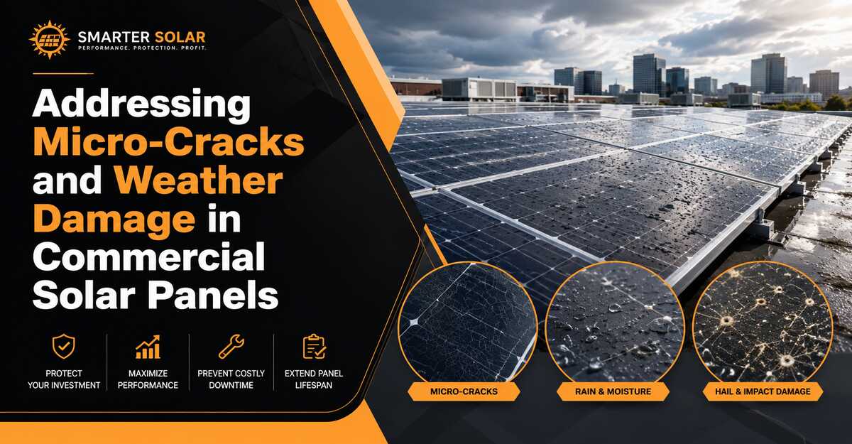 Addressing Micro-Cracks and Weather Damage in Commercial Solar Panels