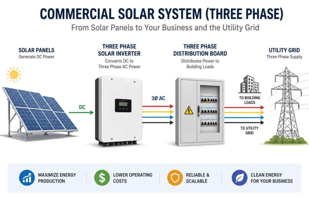 Do Commercial Solar Panels Require Three Phase Inverters The Complete Commercial Buyer's Guide