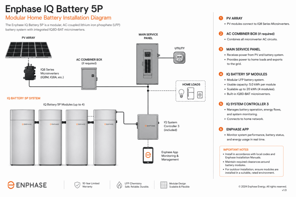 Enphase IQ Battery 5P Review: Modular and Fault-Tolerant