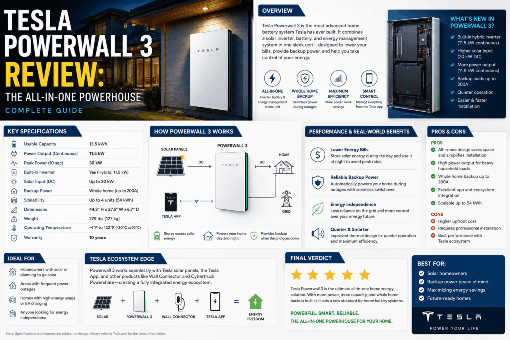 Tesla Powerwall 3 Review: The All-in-One Powerhouse