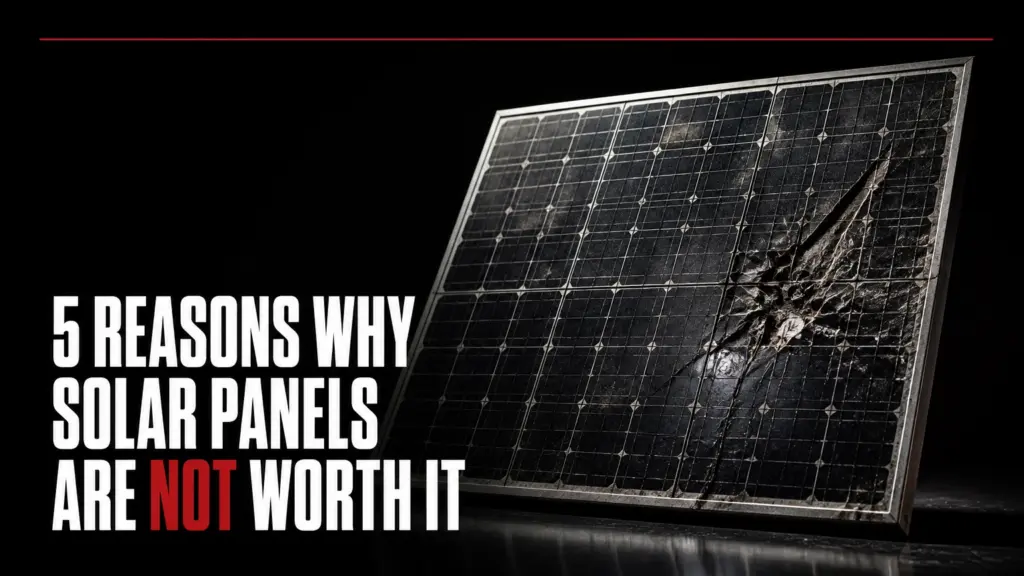 5 Reasons Why Solar Panels Are Not Worth It