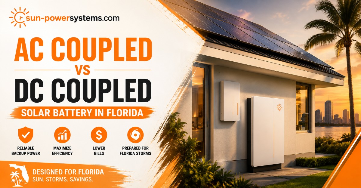 AC Coupled vs DC Coupled Solar Battery in Florida