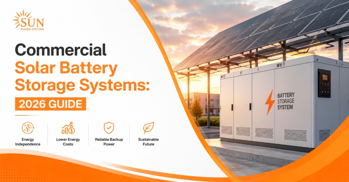 Commercial Solar Battery Storage Systems 2026 Guide
