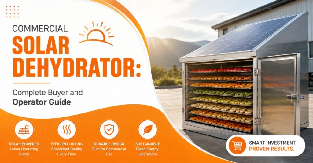 Commercial Solar Dehydrator Complete Buyer and Operator Guide