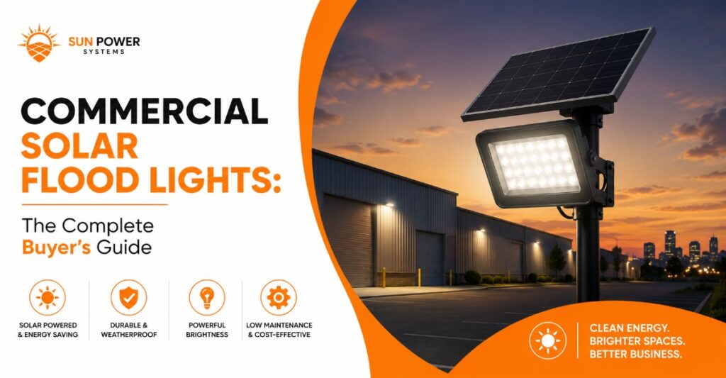 Commercial Solar Flood Lights The Complete Buyer's Guide