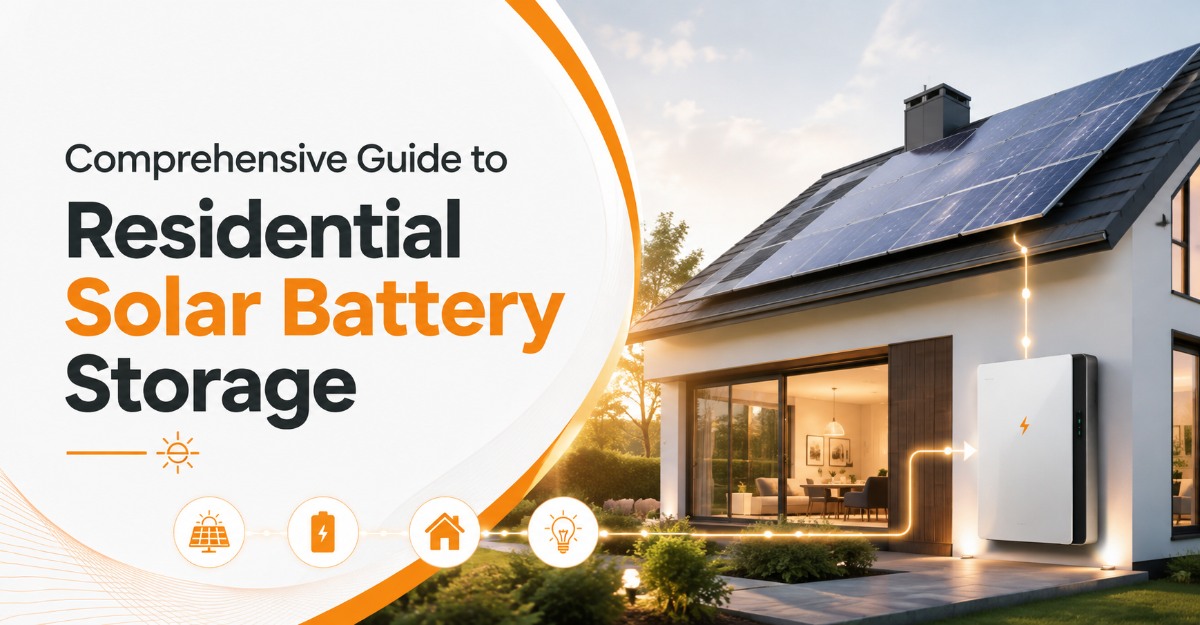 Comprehensive Guide to Residential Solar Battery Storage