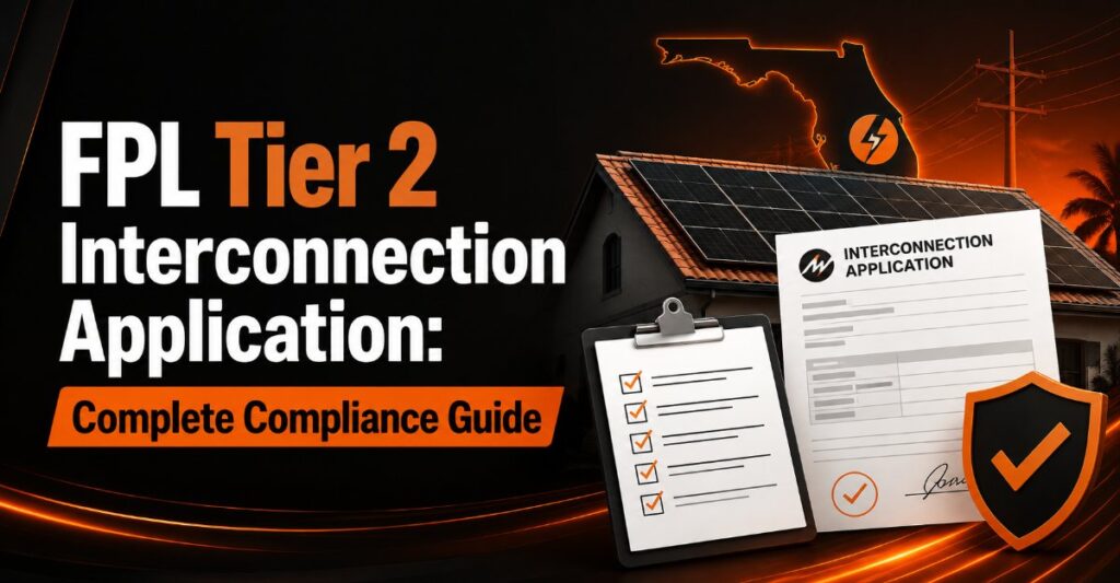 FPL Tier 2 Interconnection Application Complete Compliance Guide
