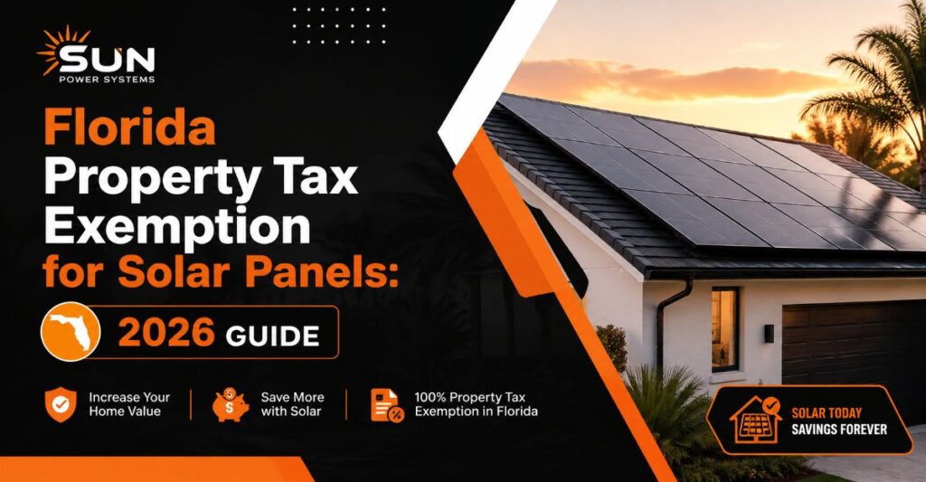 Florida Property Tax Exemption for Solar Panels 2026 Guide