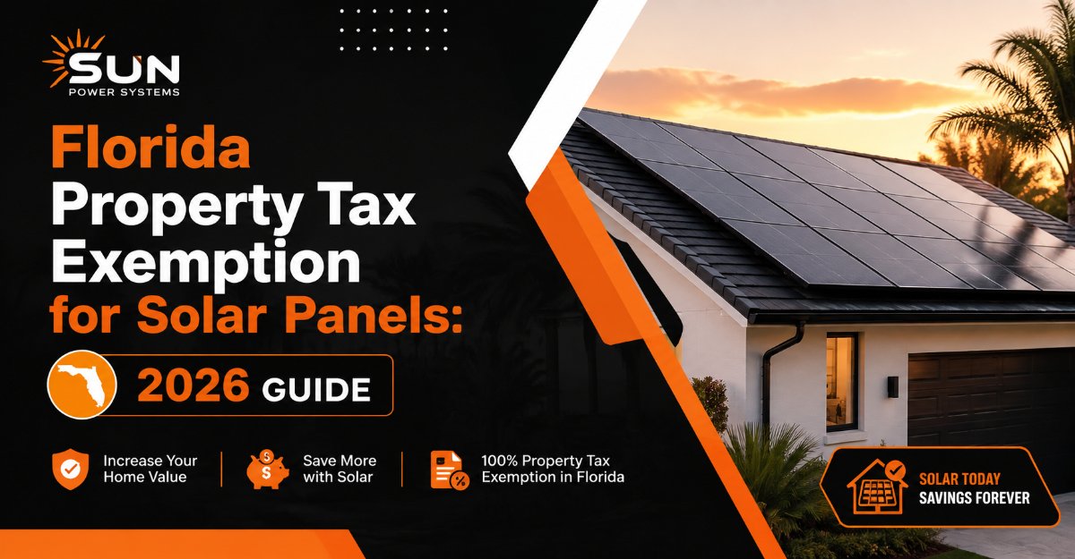 Florida Property Tax Exemption for Solar Panels 2026 Guide