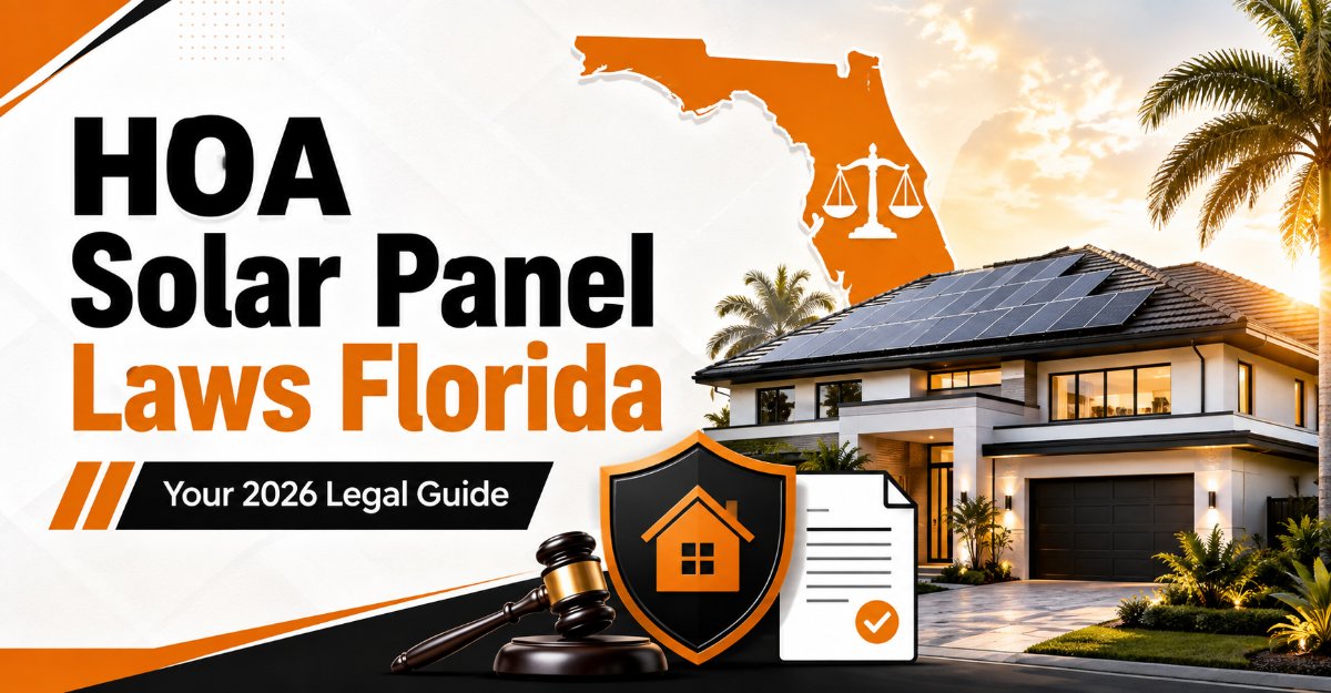 HOA Solar Panel Laws Florida Your 2026 Legal Guide