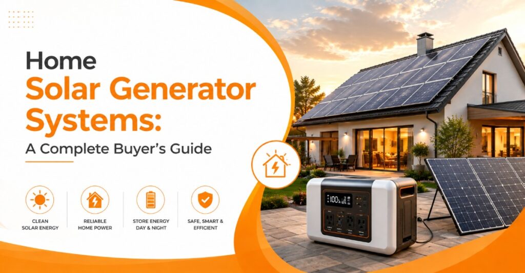 Home Solar Generator Systems A Complete Buyer's Guide