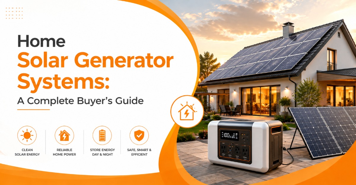 Home Solar Generator Systems A Complete Buyer's Guide