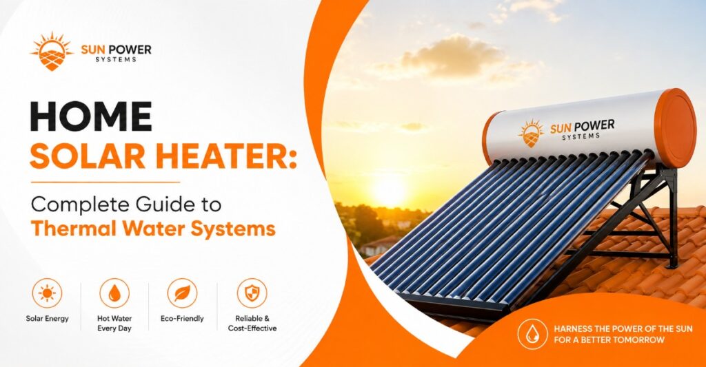 Home Solar Heater Complete Guide to Thermal Water Systems