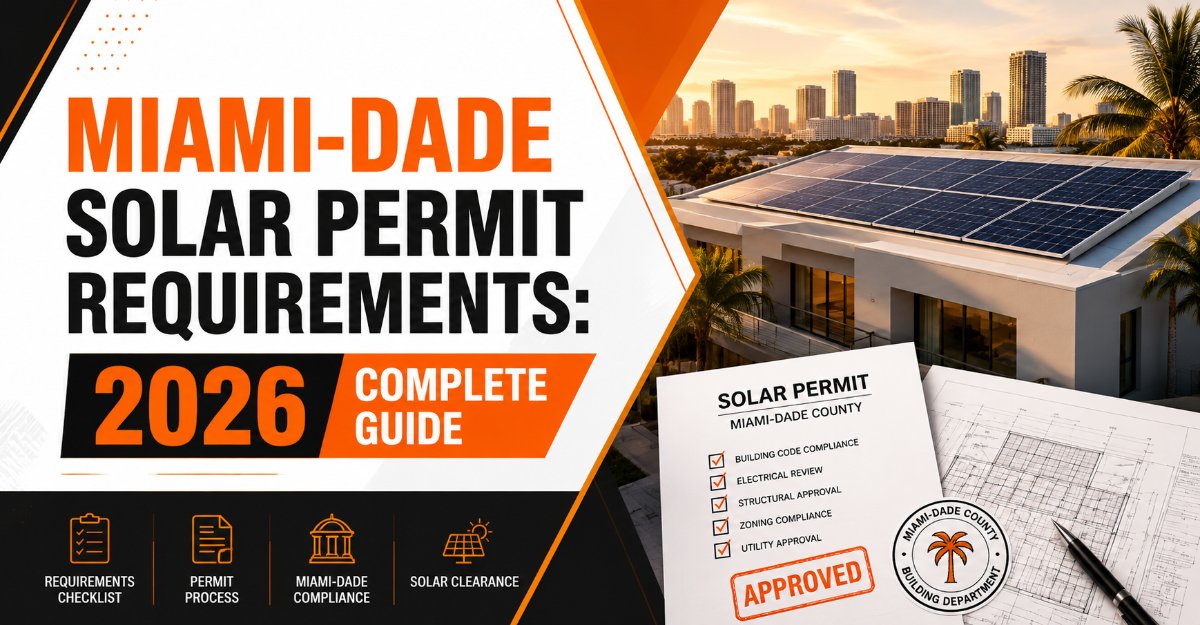 Miami-Dade Solar Permit Requirements 2026 Complete Guide