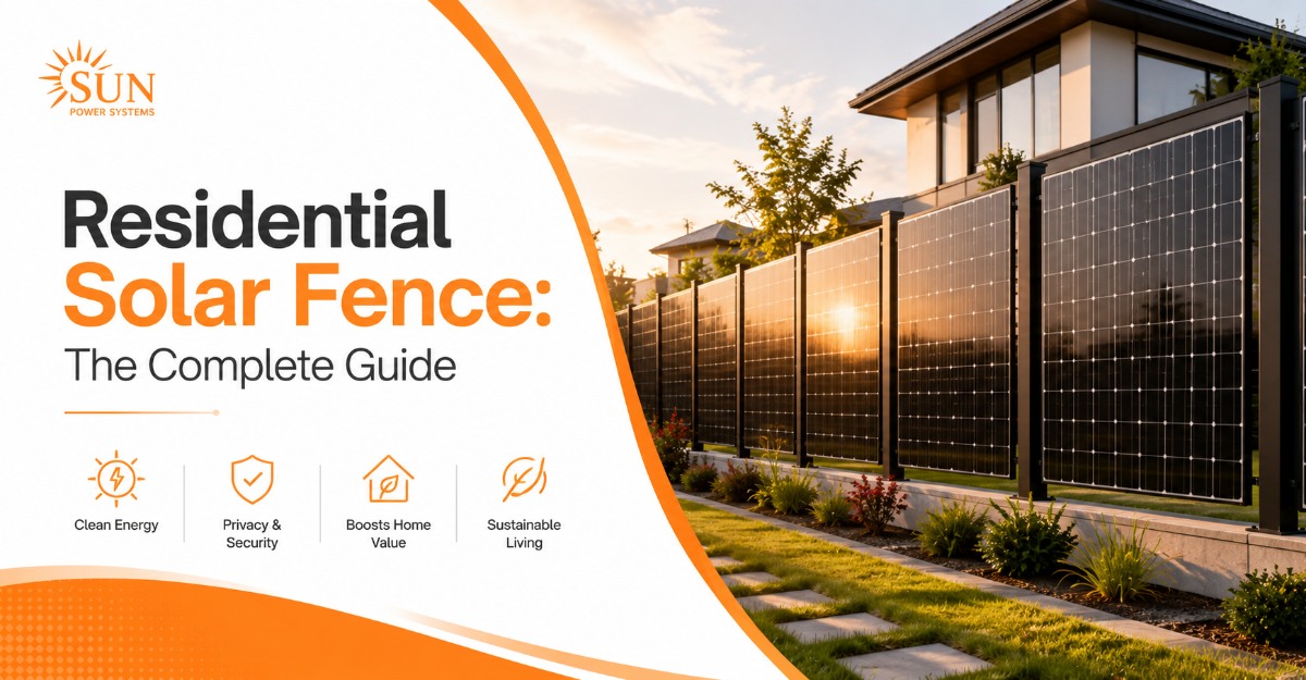 Residential Solar Fence The Complete Guide