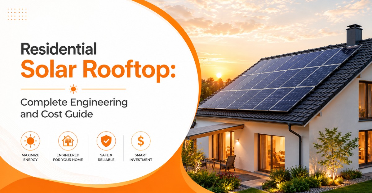 Residential Solar Rooftop Complete Engineering and Cost Guide