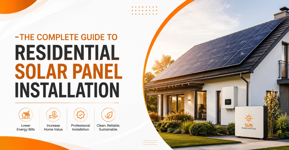 The Complete Guide to Residential Solar Panel Installation