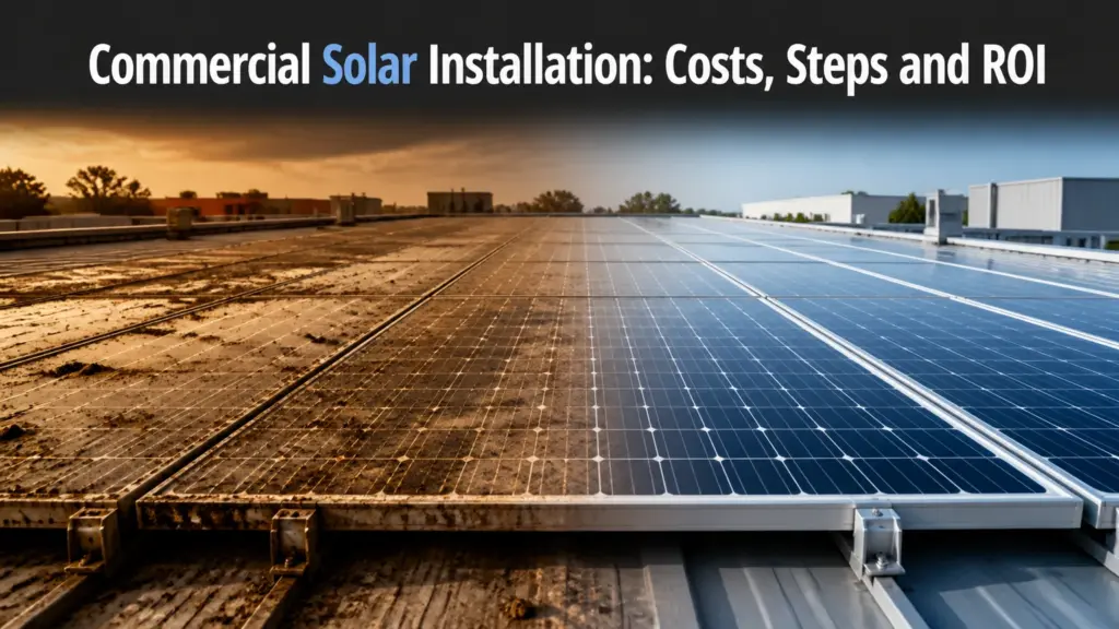 Commercial Solar Installation: Costs, Steps and ROI