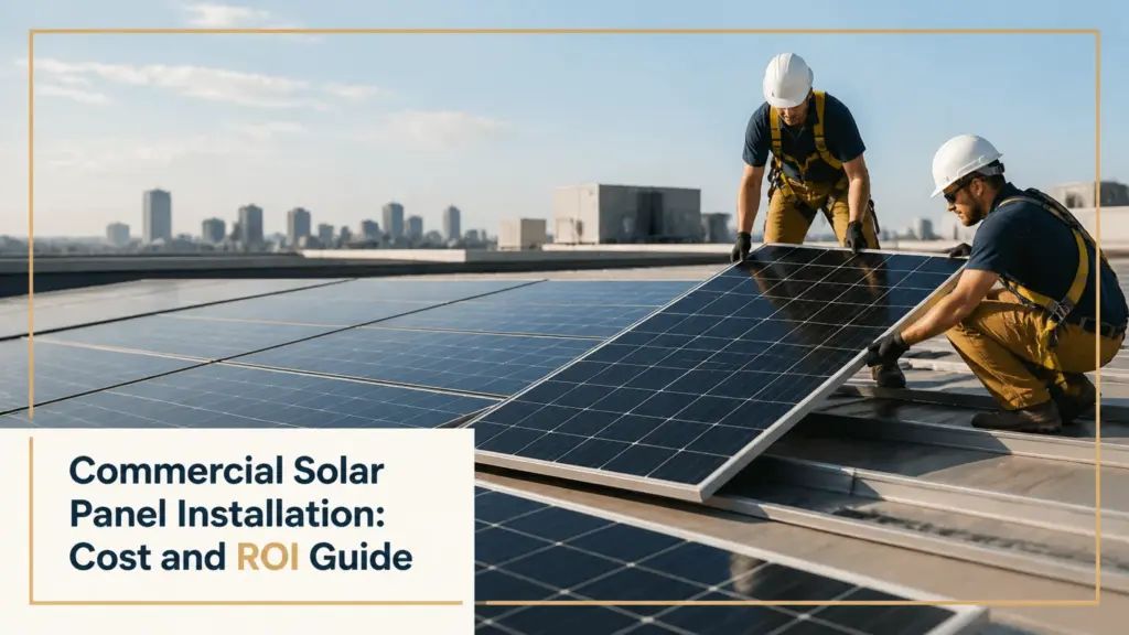 Commercial Solar Panel Installation: Cost and ROI Guide