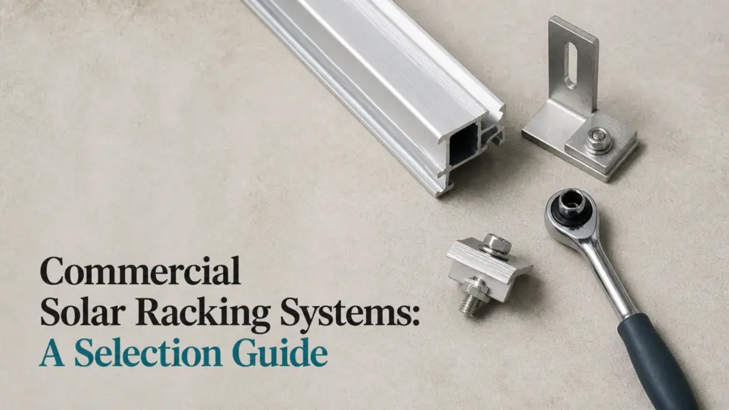 Commercial Solar Racking Systems: A Selection Guide