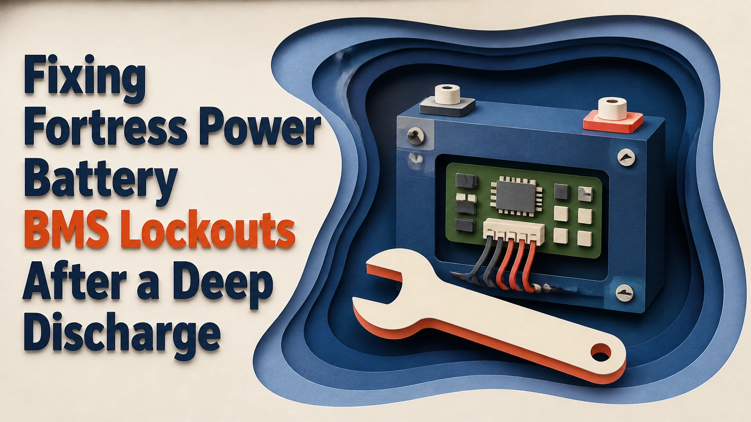 fixing fortress power battery bms lockouts after a deep discharge