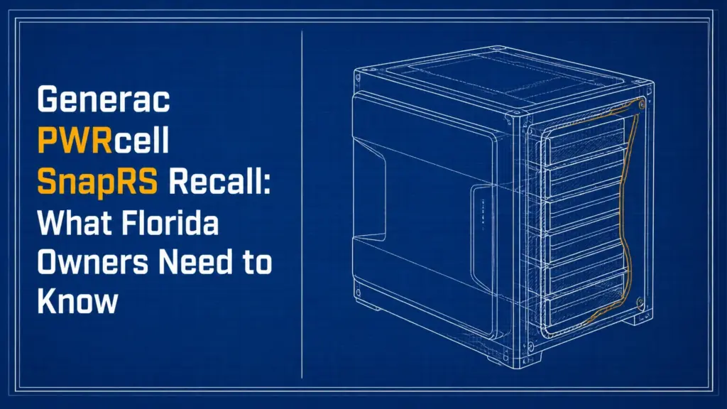 generac pwrcell snaprs recall what florida owners need to know