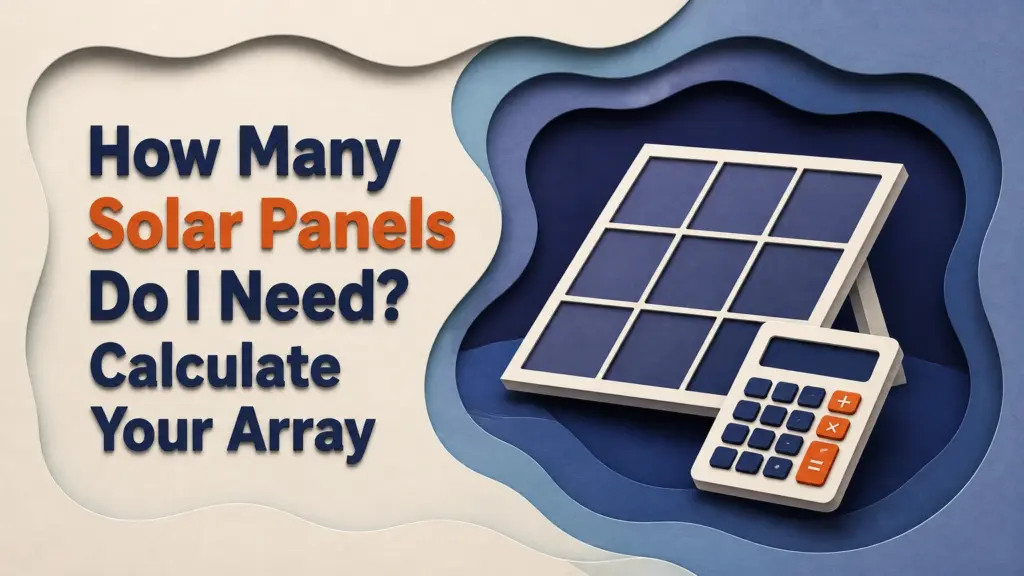 How Many Solar Panels Do I Need? Calculate Your Array