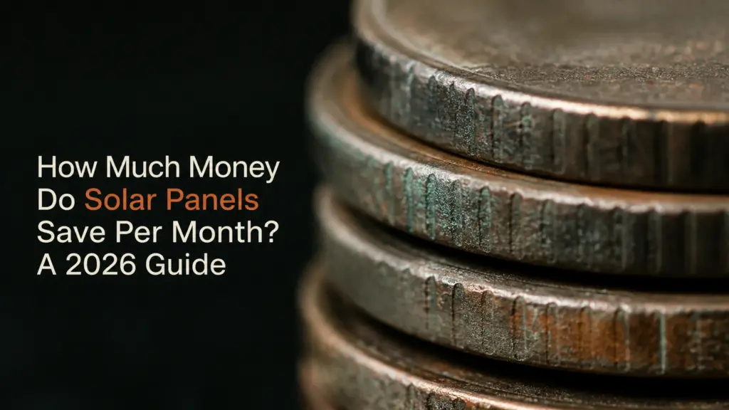 How Much Money Do Solar Panels Save Per Month? A 2026 Guide