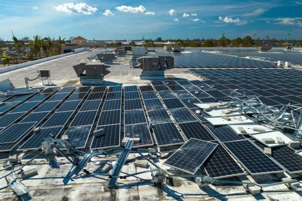 HVHZ compliant rooftop array hardware