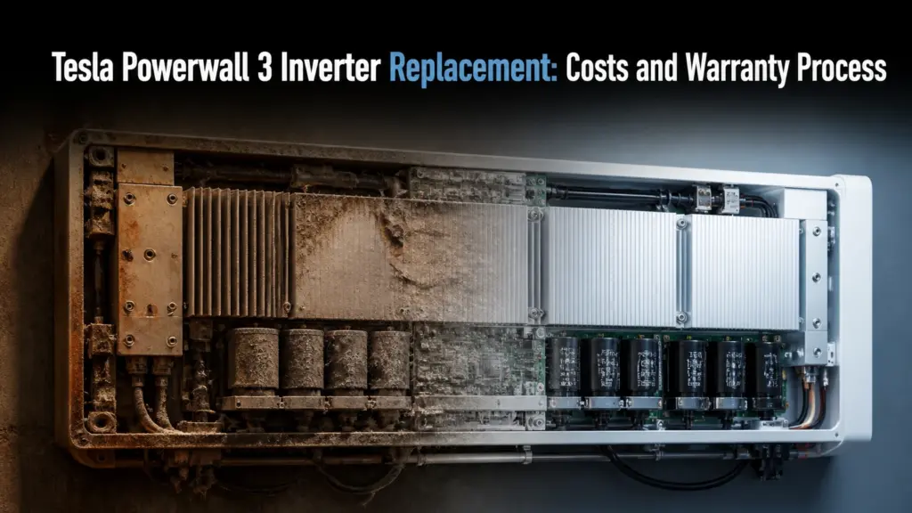 tesla powerwall 3 inverter replacement costs and warranty process