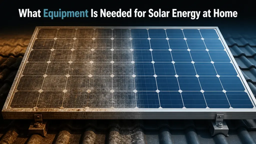 What Equipment Is Needed for Solar Energy at Home