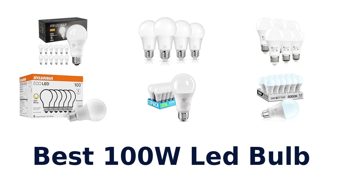 Best 100W Led Bulb