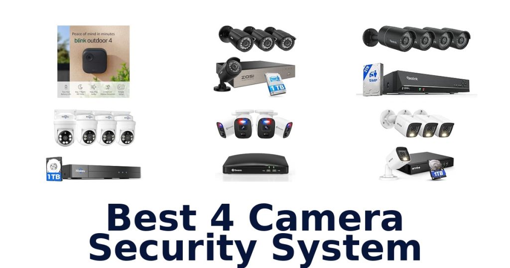 Best 4 Camera Security System