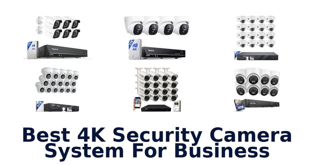 Best 4K Security Camera System For Business