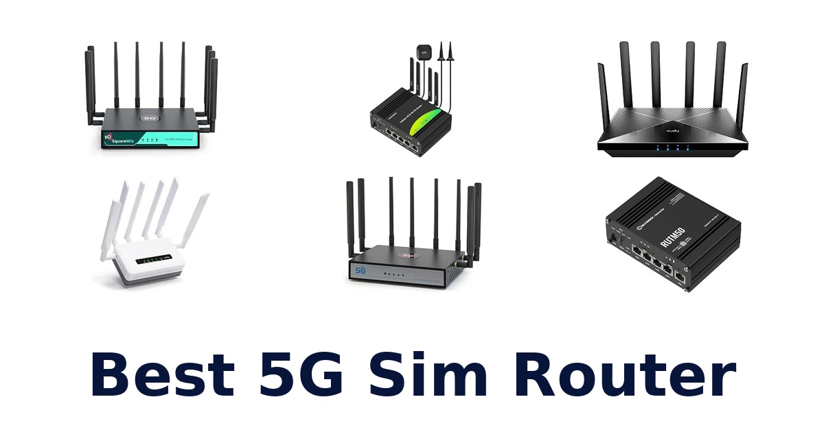 Best 5G Sim Router