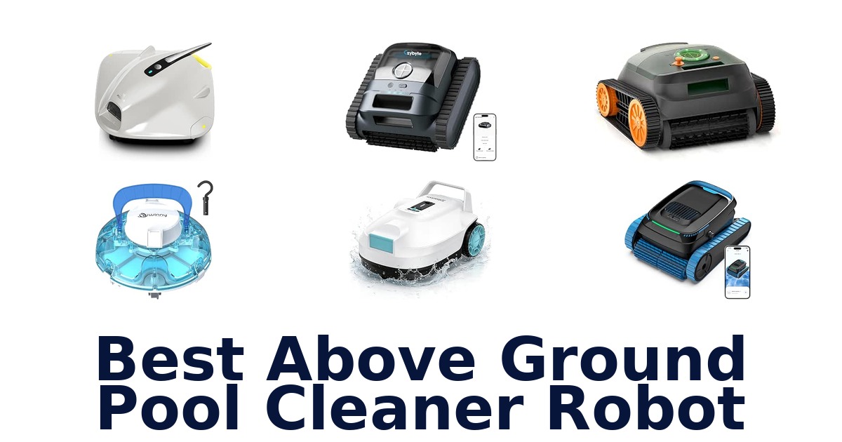 Best Above Ground Pool Cleaner Robot