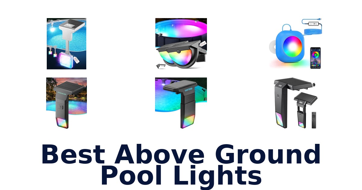 Best Above Ground Pool Lights