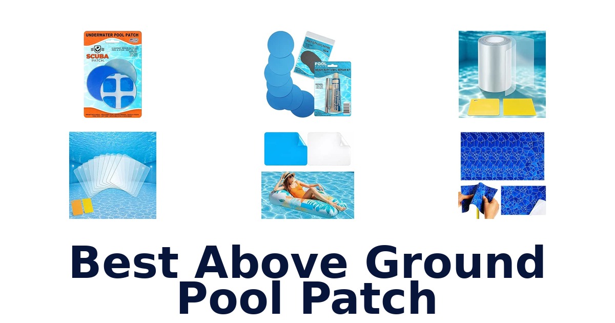 Best Above Ground Pool Patch