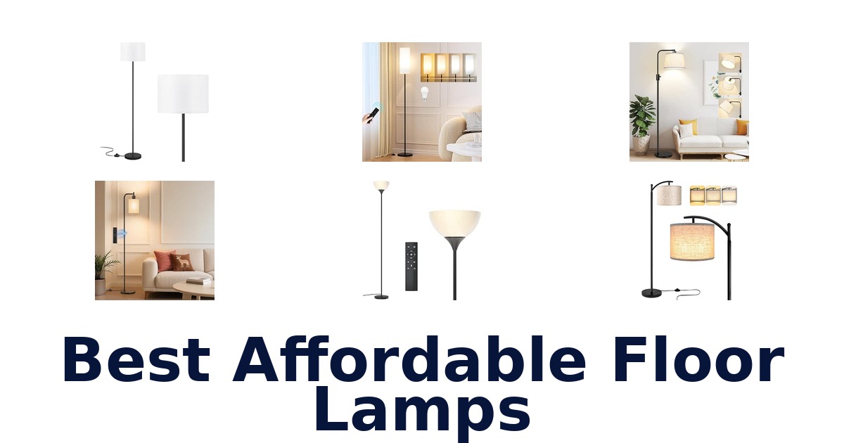 Best Affordable Floor Lamps