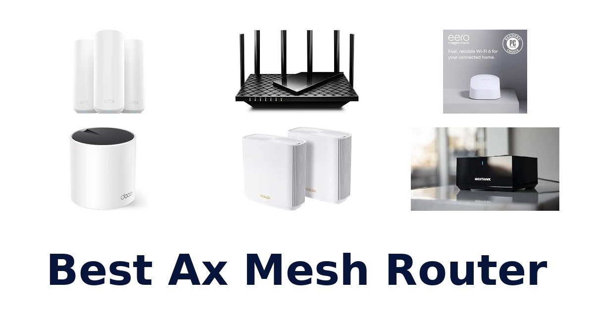 Best Ax Mesh Router