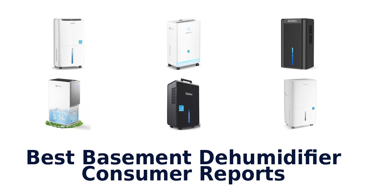 Best Basement Dehumidifier Consumer Reports