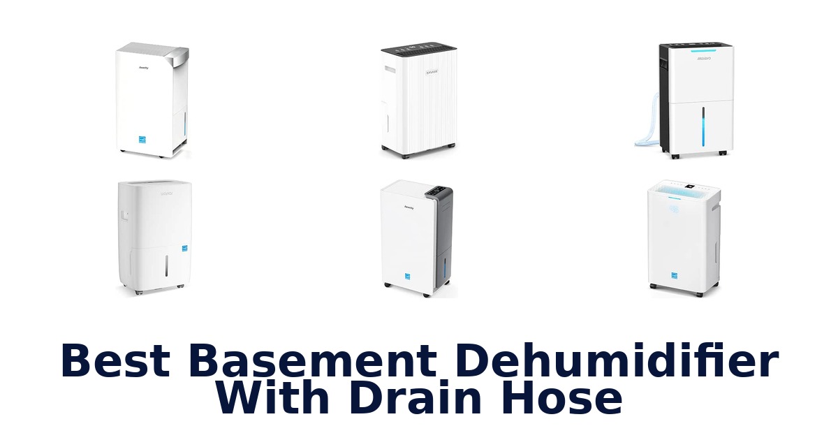 Best Basement Dehumidifier With Drain Hose
