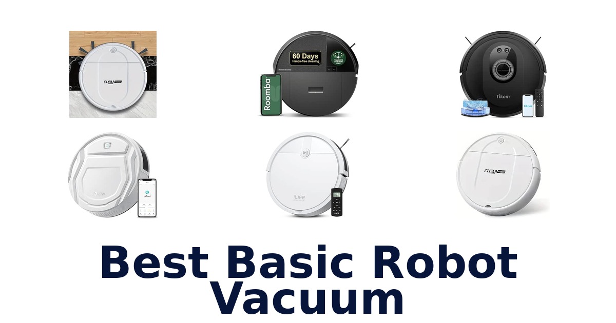 Best Basic Robot Vacuum