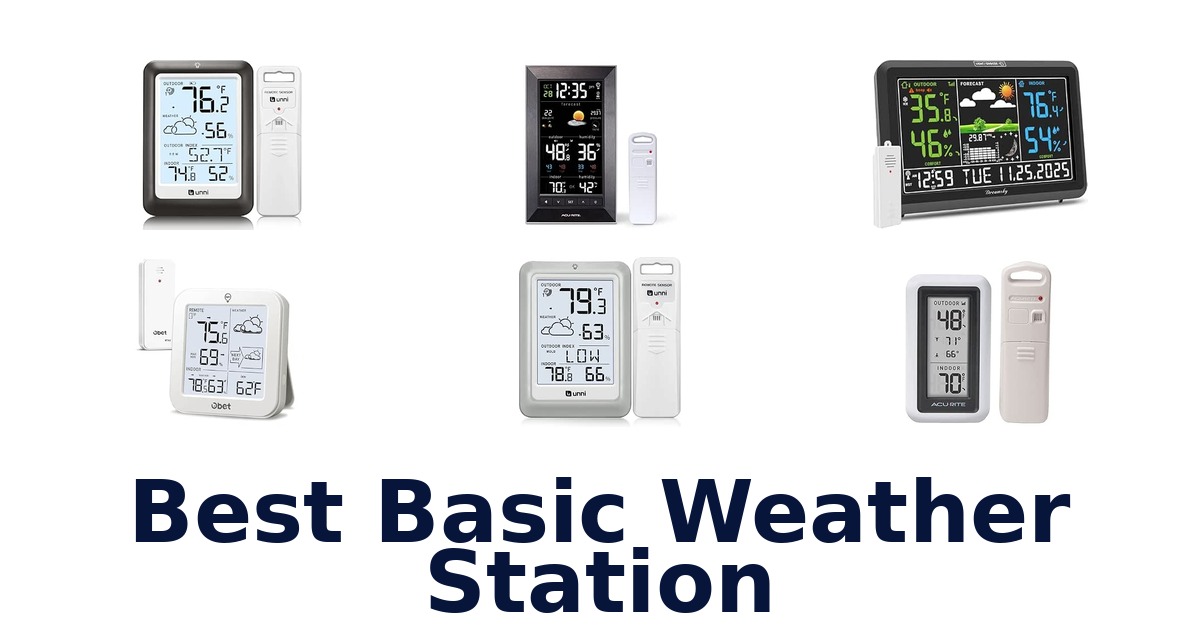 Best Basic Weather Station