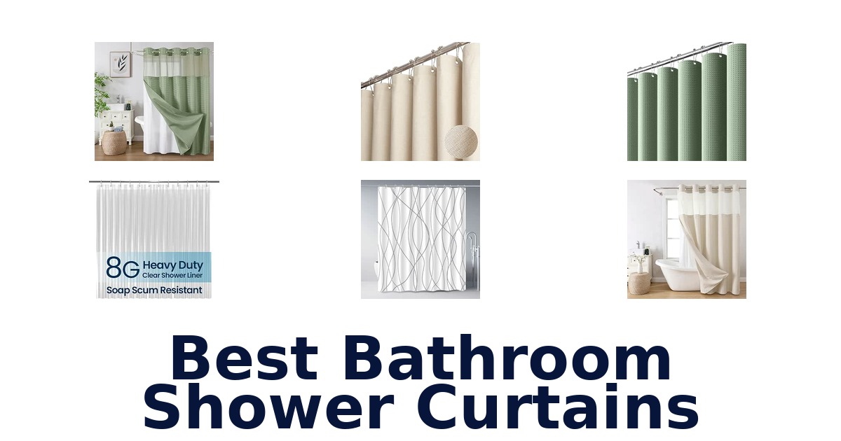 Best Bathroom Shower Curtains