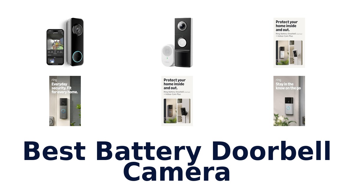 Best Battery Doorbell Camera
