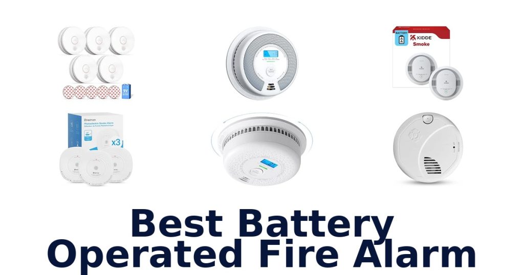 Best Battery Operated Fire Alarm